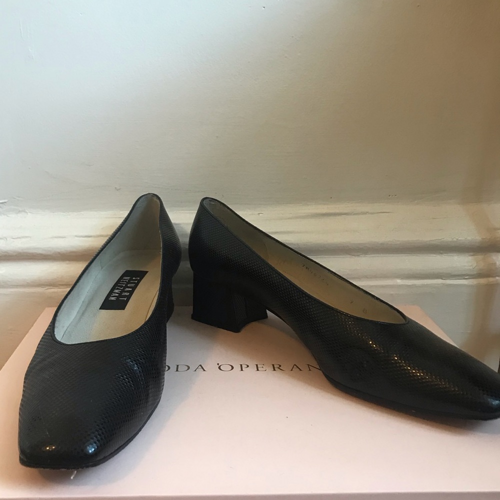 Stuart Weitzman Black Heels